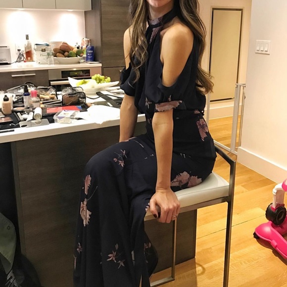 Fame and Partners Floor Length Floral “Aurelia” Dress - Picture 4 of 4